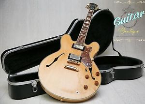 1987 Epiphone Sheraton Natural Gloss Korean & Fitted Hard Case - Superb Example!