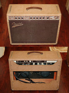 1960 Fender Super, Brown Tolex  (FAM0112)