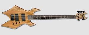 B.C. RICH WARLOCK PAOLO GREGOLETTO (TRIVIUM) SIGNATURE 5 STRING BASS NATURAL