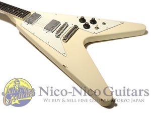 Gibson 1981 Flying V (White) Electric Guitar Free Shipping
