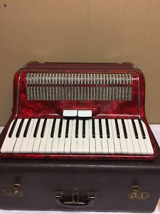 Vintage Concerto Accordion 41 Key 120 Bass Keys Silvio Marotta Made In Italy