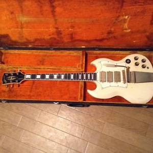 GIBSON 1968 SG CUSTOM Used  w/ Hard case