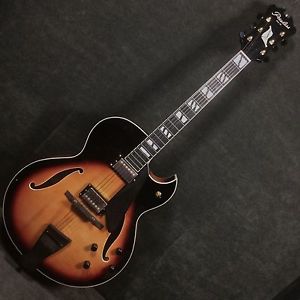 PEERLESS CREMONA CES 2HB 17" Custom FLORENTINE Carved Electric ARCHTOP