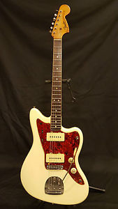 1966 Vintage Fender Jazzmaster Olympic White 100% Original