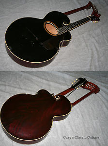 1917 Gibson Harp Guitar Style “U”, Black (#GIA0086)