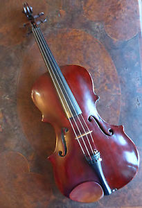 offer - RARE c18/19th ENGLISH ANTIQUE VIOLA - USED IN ORCHESTRA 4/4 - HARD CASE