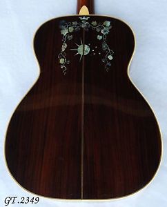 Antoniotsai,Top Degree,SolidWood India Mop Inlay 3 O Guitar Nylon Strings GT2349