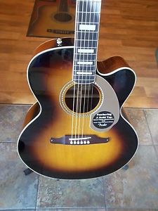 2017 Fender Kingman ASCE Jumbo 3TS Acoustic Electric w/ Case in 3 Color Sunburst