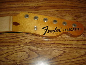 VINTAGE 1971 FENDER TELECASTER NECK......Look at The Photos...MAPLE NECK