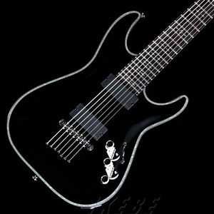 SCHECTER C-7 HellRaiser AD-C-7-HR BLK Free Shipping From Japan #A17