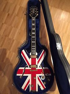 NEU Epiphone Sheraton Union Jack 335 Gibson Mini Humbucker mit OVP