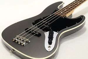 Fender Japan Aerodyne Jazz Bass Dolphin Gray MIJ W/ gig bag FREE SHIPPING!