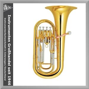 GiMa HighGrade Euphonium, lackiert, 4 Perinetventile, Pumpventile inkl. Gigbag