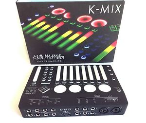 Keith McMillen K-MIX USB Audio Interface Control Surface Mixer KMIX K737 OEM Box