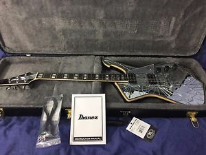 Ibanez PS120 Paul Stanley Sig. Cracked Mirror Electric Guitar Kiss Fans