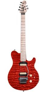 NEW MUSIC MAN SUB Series AX4 Translucent Red (TRD) guitar From JAPAN/456