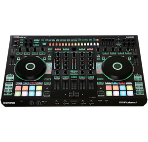 Roland DJ-808 4-Channel DJ Controller Serato Performance Sequencer Drum Machine