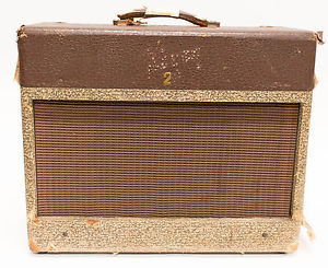 Vintage '50s Gibson GA-20 Guitar & Microphone Combo 1x12 60 Watt Amplifier