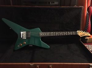 Kramer Voyager Special 1983 Emerald Green Floyd Rose Guitar w/ OHSC