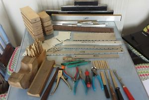 Huge lot  stew mac luthier tools fretwork setups