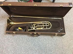 Bach 42G modified large-trombone, great player