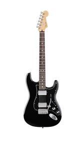 Fender Strat Blacktop HH RW BLK E-Gitarre