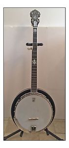 DEERING John Hartford 5 String Banjo Grenadillo w Case A+ Free Shipping