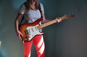 American Standard Stratocaster with hard case & strap, 2013
