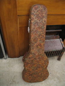 GIBSON S.G. SORRENTO ARTIST TRIPLE BOUND 3-D FLIP-FLOP CASE - VERY RARE