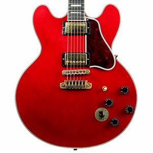 2001 GIBSON MEMPHIS B.B. KING LUCILLE ES-355 STEREO ELECTRIC GUITAR CHERRY