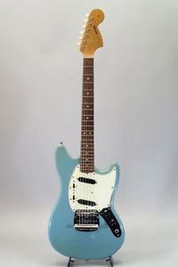 Fender 1965 Mustang Daphne Blue Electric Guitar Free Shipping