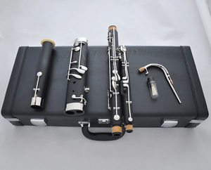 Unique ABS Material Eb silver plated key mini bassoon with case