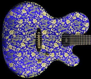 Ritter Princess Isabella Blue Dragon #6 of 25 Fabric Guitar