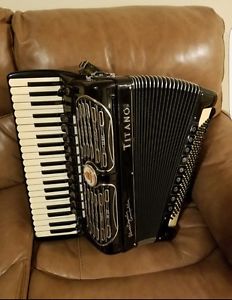 accordion.titano palmer convertor cosmopolitan free bass /4/5/hand.made reeds
