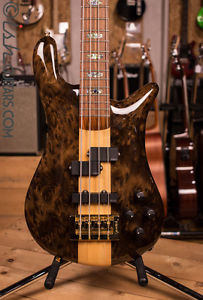 Spector NS-2 Watercured Redwood Burl 4 Bass Guitar