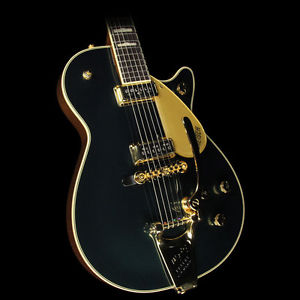 Gretsch G6128T-57 Vintage Select '57 Duo Jet Electric Guitar with Bigsby Green