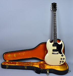 1963 Gibson SG Special Vintage Electric Guitar Polaris White USA w/OHSC Rare