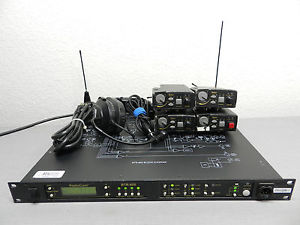 Clear-com Telex C6 Wireless Communication Set (4) TR-800 + BTR-800 + (1) Headset