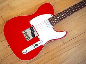 1998 Fender Telecaster Custom '62 Reissue TL62B Guitar Candy Apple Red Japan CIJ
