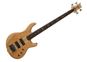 Paul Reed Smith PRS SE Kingfisher Bass w/ Gig Bag - Natural/Rosewood - KR4NA