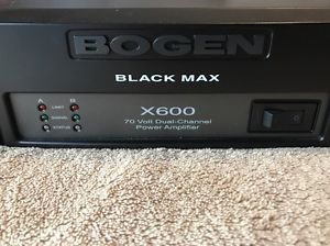 Bogen Black Max X600