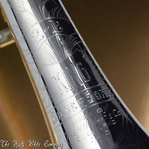 Vintage H. N. White King 2B  SilverSonic Trombone Extra Engraving