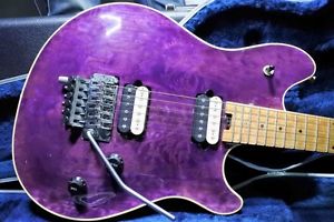 PEAVEY Wolfgang Standard Pat Pend/ Trans Purple Quilt Top Electric Guitar