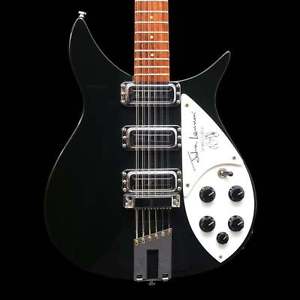 Rickenbacker 1990 John Lennon Signature 355/12 JL, Jetglo, Pre-Owned