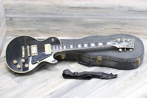 1973 Vintage Gibson Les Paul Custom Black Beauty Ebony! Great Guitar Great Price
