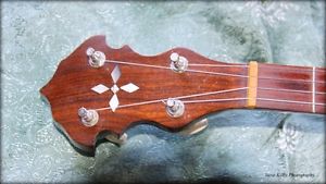 Banjo 5 string unknown maker probably a Liberty Banjo co. neck