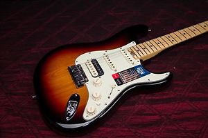 Fender American Elite Stratocaster HSS Shawbucker Electric Guitar 3-Color Sunbur