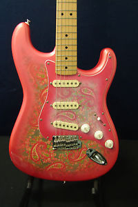 Vintage 1988 Fender MIJ Paisley Reissue Strat w/ OHSC Amazing Condition!