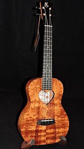 KANILE’A KANILEA KU'UIPO KUUIPO TENOR PREMIUM SOLID KOA UKULELE WITH CASE