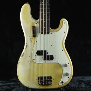Fender 1966 Precision Bass-White Electric Bass Guitar Free Shipping
